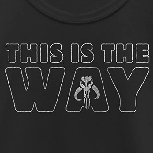 The Mandalorian Girl's Star Wars This is The Way Skull T-Shirt2