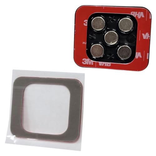 Magnetic Mounting Plate for SiriusXM Roady BT Portable Radio, Includes Magnetic Mount with Adhesive and Extra Adhesive Strip
