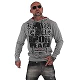 Kapuze mit Kordelzug Yakuza Herren Know Hoodie Kapuzenpullover