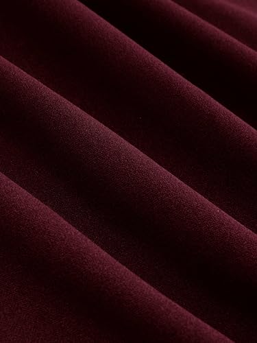 CIDER Maxi Skirt for Women Mid Waist Pleated A Line Casual Long Flowy Solid Skirt for Women4