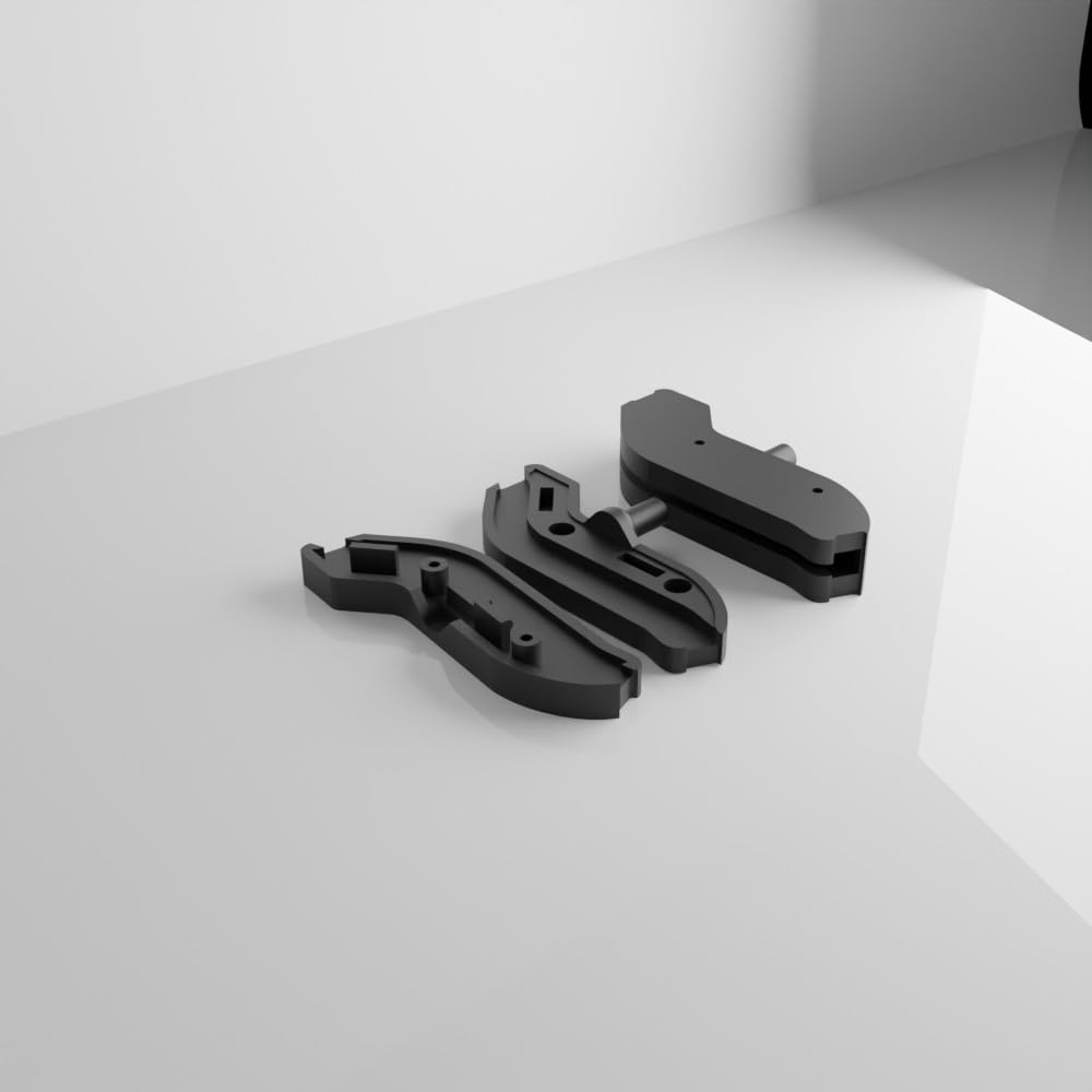 2 Ganci Appendiabiti Per Ford Kuga – Clip 3D In ABS Per Fissaggio Su Baule E Pannelli Interni