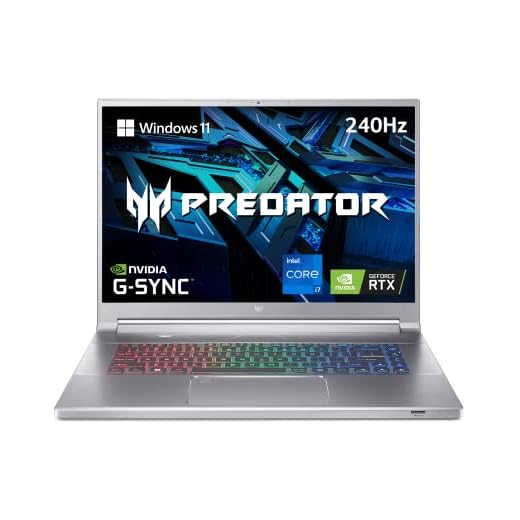 Acer Predator Triton 500 SE Gaming/Creator Laptop | 12th Gen Intel i7-12700H | GeForce RTX 3060 | 16" WQXGA 240Hz G-SYNC Display | 16GB DDR5 | 512GB Gen 4x4 SSD | Killer Wi-Fi 6E | PT316-51s-7397