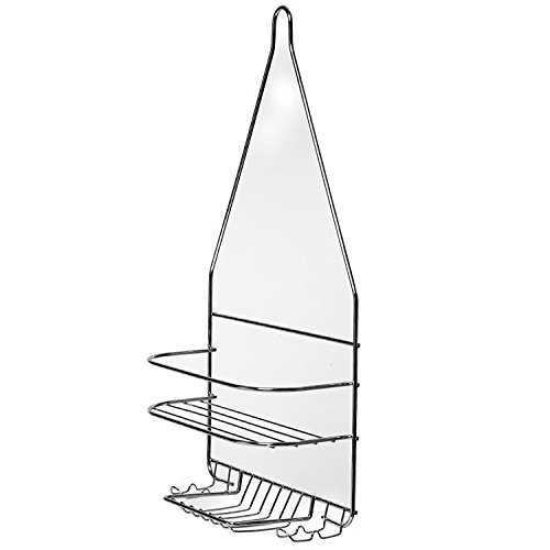 Homebasix SS-SC-25-CH-3L Shower Caddy Small, Chrome