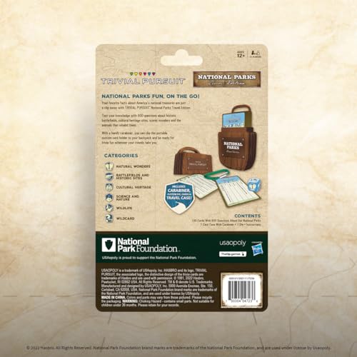 Trivial Pursuit National Parks Travel Edition miniatura 7