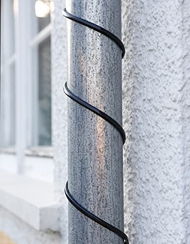 as - Schwabe 2 m Frostschutz-Heizkabel - EIS-Stop-Heizkabel mit Thermostat - Heizleitung mit Schutzkontaktstecker - 15 W/m Wärmekabel ­gegen Frost - selbstregulierendes Eisfrei Heizkabel - IP44, 67010