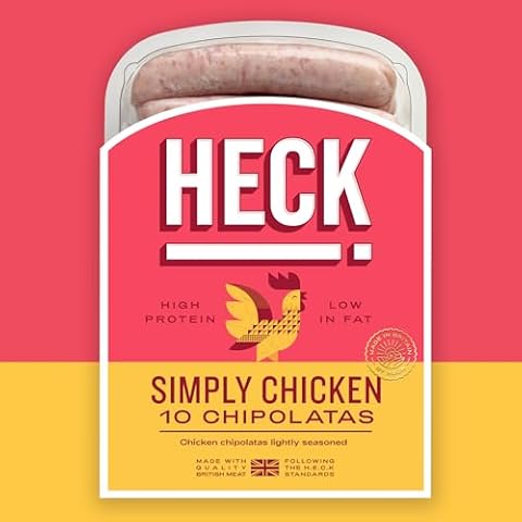HECK Simply Chicken Chipolatas - Gluten Free, 340g Cover