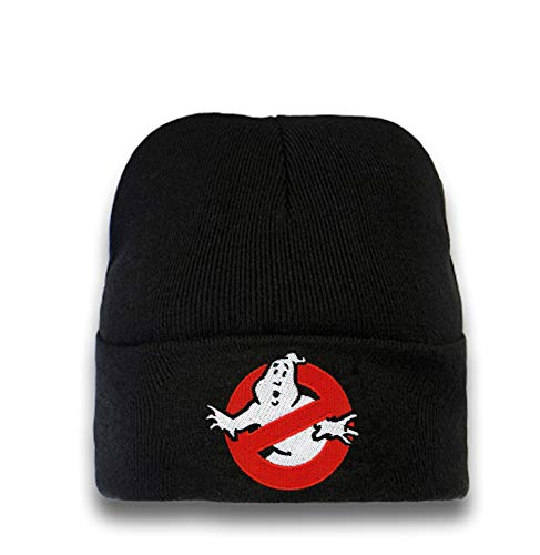 Bonnet en Laine Ghostbusters Noir pour Enfant - Logoshirt SOS Fantômes Officiel