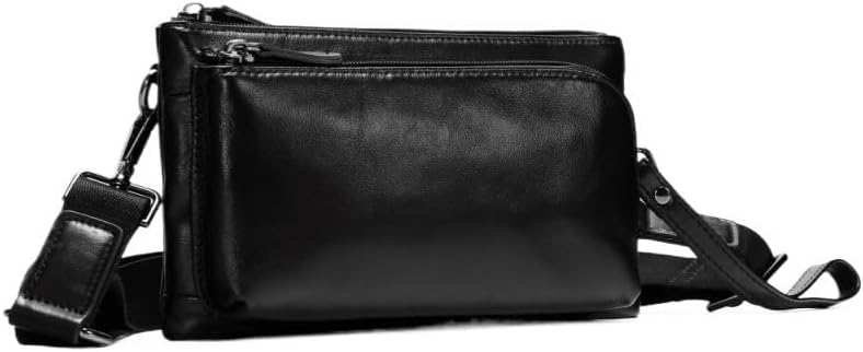 Leather Single Shoulder Bag Retro Men's Commuter Crossbody