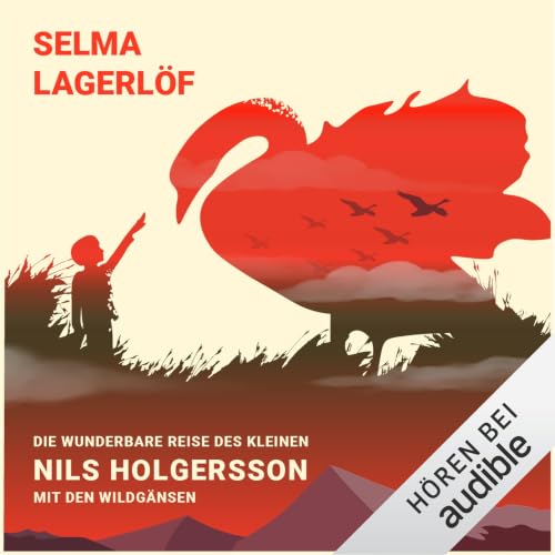 『Die wunderbare Reise des kleinen Nils Holgersson mit den Wildg&auml;nsen』のカバーアート