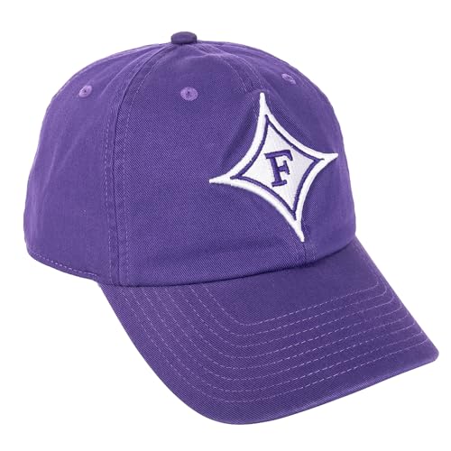 Desert Cactus Furman University Baseball Hat Paladins FU Brimmed Embroidered Hats Cap Adjustable Cloth Strap Adult (Style 1) Purple