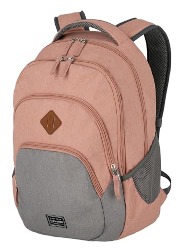 Travelite Handgepäck Rucksack, Laptop Rucksack 15,6 Zoll, BASICS, Daypack, Tagesrucksack mit vielen Fächern, 45 cm, 22 Liter