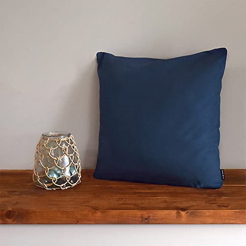 �X�^�C���f�R�[��(STYLE Decor) �N�b�V�����J�o�[ 45×45cm �k�� ������� ���킢�� 2���Z�b�g ��100% ���n �l�C�r�[ �u���[ W3502700