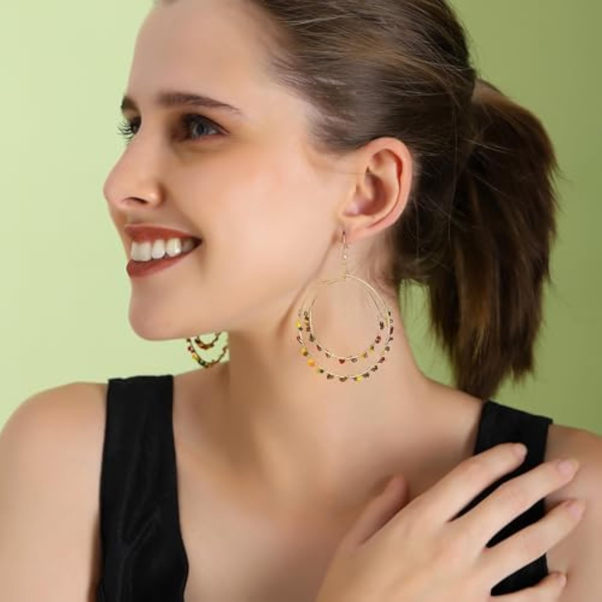 Women's Elegant Jewellery Earrings, Stylish Design