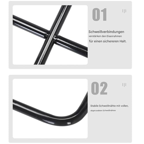 Panier de vélo électrique arrière en acier robuste et durable - 4