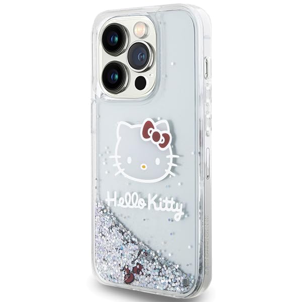 CG MOBILE Custodia Rigida Per IPhone 13 Pro / 13 Con Hello Kitty - Collezione IML Kitty Face, Colore Nero, Materiale TPU - 3