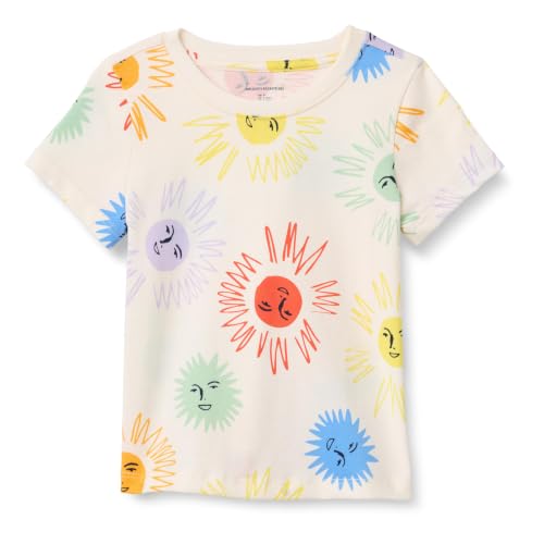 Image of Amazon Essentials Girls and Toddlers' Short Sleeve T-Shirt