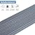 0.8'' Rise Silica Gel Wheelchair Ramp, Non-Slip Indoor Threshold Ramp, Solid Bendable Sweeping Robot Portable Curb Ramp for Bathroom Kitchen Balcony Porch Wheelchair Bike Scooter (Gray)