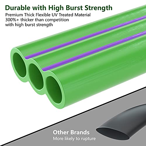 Jasonwell Trampoline Sprinkler Kids Outdside: Trampoline Accessories Waterpark Tropical Party Summer Outdoor Fun Water Games Toys Sprinklers Backyard Water Park Activity Toy for Kids Boys Girls (39FT)