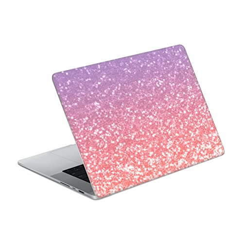 Autocollant vinyle MacBook Pro 16 A2485 PLdesign ciboulette fleur corail
