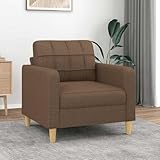 Photo Gallery ikayaa poltrona divano singolo da salotto poltrona imbottita sofa piccolo da salotto poltrona in tessuto per soggiorno camera da letto appartamento-marrone-60 cm Photo Gallery ikayaa poltrona divano singolo da salotto poltrona imbottita sofa piccolo da salotto poltrona in tessuto per soggiorno camera da letto appartamento-marrone-60 cm