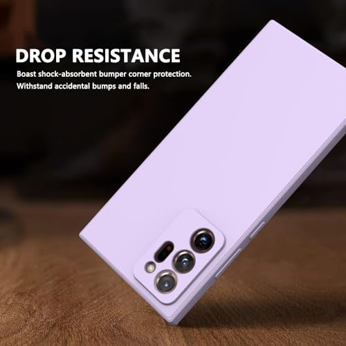 Image of for Samsung Galaxy Note 20 Ultra Case Purple, Scratch Resistant with Soft Touch, Slim Thin Phone Cover for Samsung Galaxy Note 20 Ultra