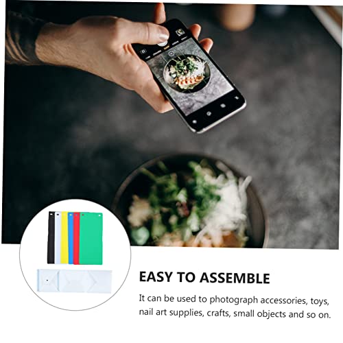 Homoyoyo 2 Conjuntos Mini Estúdio Mesa De Luz Liderado Barraca De Tiro Dobrável Mini Barraca De Tiro