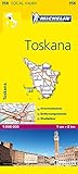Michelin Toskana: Straßen- und Tourismuskarte 1:200.000 (MICHELIN Localkarten)