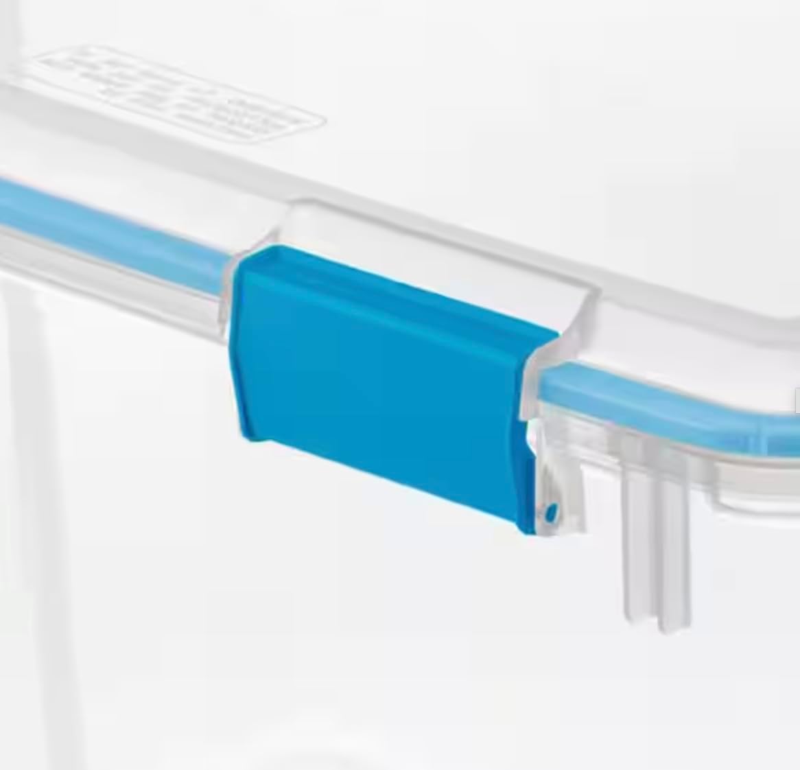 Clear Base Stacking Storage Containers, 80 Quart (4-Pack) MH04241