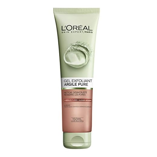 L'Oréal Paris Gel Exfoliant Visage Argile Pure 150 ml