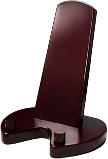 木製 過去帳台 過去帳スタンド/過去帳立/過去帳見台 紫檀色 (j1179-2)