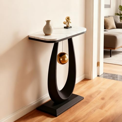 Mesa para sala de estar ideal como mueble auxiliar detrás del sofá 7