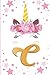 Monogramme Initiale C: Licorne Carnet Secret Lettre C Or Jaune Doré Cahier de Dessin et d'Ecriture pour Enfant Adulte Carnet de Notes Fille Ado Joli ... & Fantaisie Princesse Mademoiselle Rose