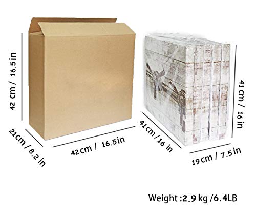 Wall Art Vintage Airplane Painting Pictures Print On Canvas Wall Art For Living Room Bedroom Dining Room Wall Decor And Home Office Decorations, Ready To Hang (16"X16" X 5 Pieces Wood Framed) #TOP6