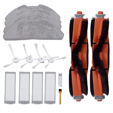 Ferramentas de Acessórios para Aspirador de pó, Kit de Escova de Esfregão de Filtro de Substituição para Xiaomi Mi Robot Vacuum Mop 2 Lite 2 Pro MJSTL MJST1S Sweeper