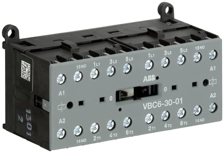 Mini inverseur vBC6-30-01-60DC ABB Entrelec pour inversion de source compacte