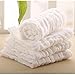 Produktbild Lucear Musselin Babybadetuch mit Haken, 6 Stücke, 30x30cm weiß verwendbare Tücher, Babytücher Beste Geschenke für Baby