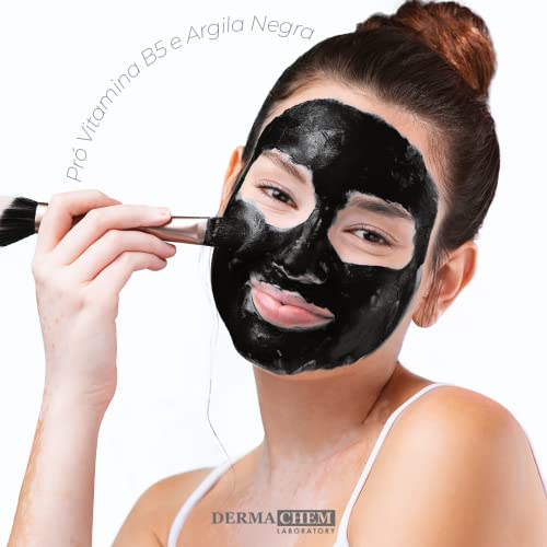 Gel Facial Peel Off Argila Negra e Pró Vitamina B5 - Dermachem, Dermachem