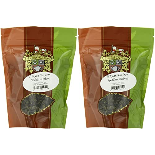 English Tea Store Loose Leaf, Ti Kuan Yin Iron Goddess Oolong Tea - 4Oz, 4 Ounce (Pack Of 2) #TOP21