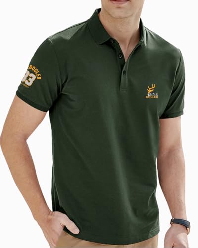 Image of Noble Monk Men's Cotton Blend Regular Fit Polo T-Shirt
