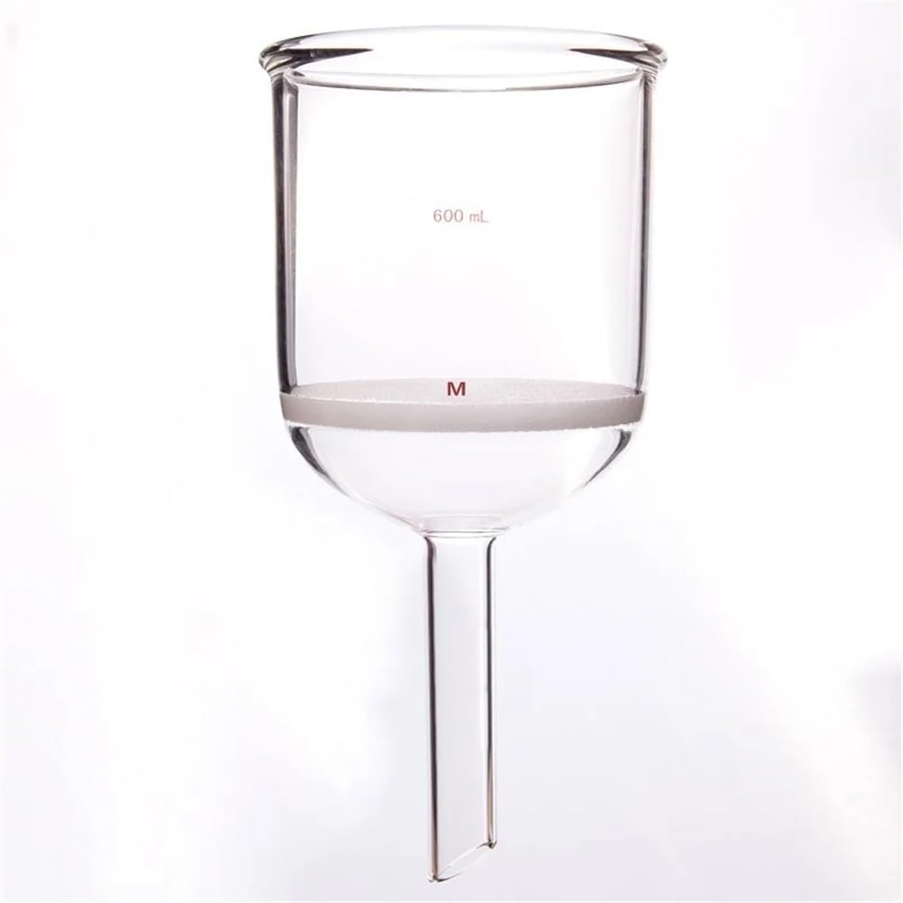 Vetreria da laboratorio Imbuto filtrante 350 ml-2000 ml con piastra di sabbia in vetro borosilicato F60(F609600M)