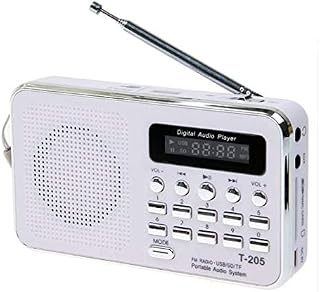 Onlinesikhstore 1300 pistas Sikh Gurbani White Radio Reproductor MP3 Japji Nitnem Bani Akhand Camino Sukhmani