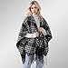 Premillow Shawl Wraps for Women, Elegant Open Front Cape Ponchos for Women, Oversized Casual Womens Poncho Shawl, Blanket Cardigan Shawls with Tassel for Spring Fall Winter