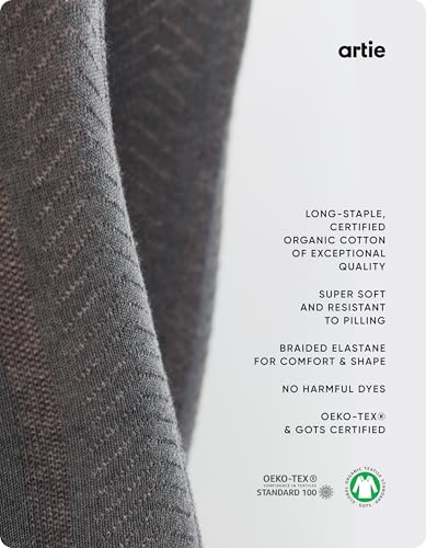 artie Baby Girls School Tights, Cotton Rich Soft Opaque Kids Uniform Pack of 3 (Dark Grey, 11-12 Years) - Image 4