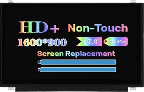Image of Screen Replacement for HP Notebook 17-by 17T-by 17-BY4062CL 17-BY4063CL 17-BY4013DX NT173WDM-N11 NT173WDM-N21 B173RTN02.2 N173FGA-E44 17.3 inch Non-Touch HD+1600 * 900 30 Pins LCD LED Display Panel