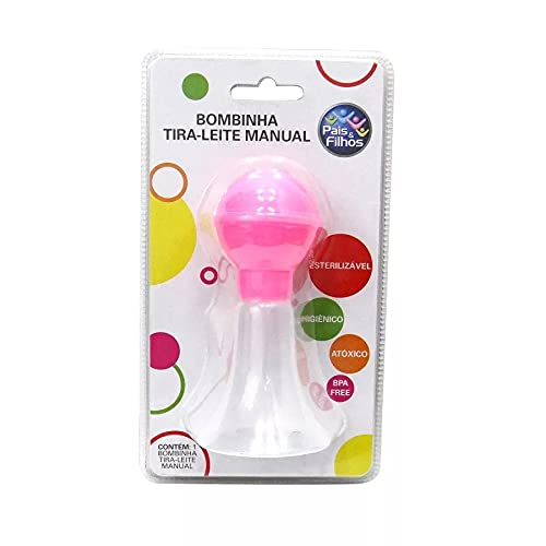 Bombinha Tira-Leite Manual - Rosa
