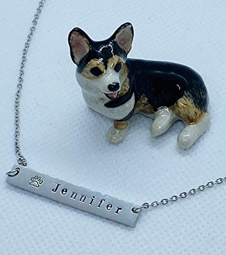 Stainless Steel Hand Stamped Necklace