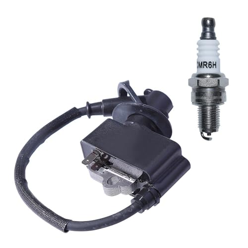 Bobine d'allumage Stihl MS 211 avec bougie de rechange pour moteur thermique référence 11394001307