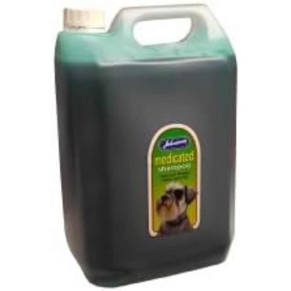 Johnson's Veterinary Jvp Dog Medicated Shampoo 5Ltr