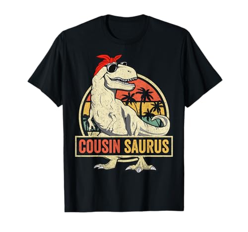 Cousinsaurus T Rex Dinosaur Cousin Saurus Girl Family T-Shirt