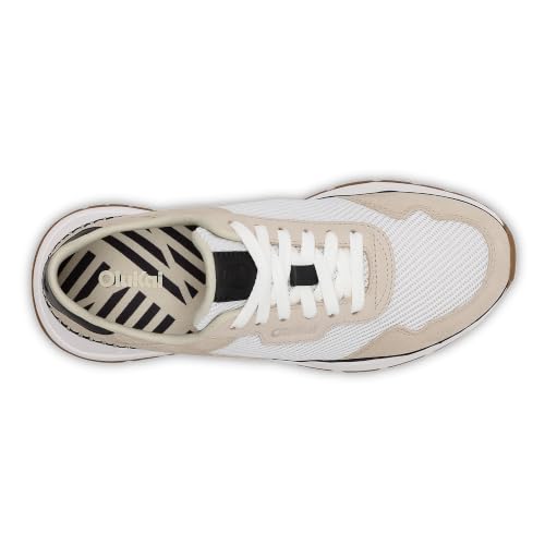 Image of OluKai Koke Women's Sneakers, Retro Running Shoes with Drop-in Heel & Airy Mesh, Lightweight Comfort for Everyday Wear, Wet Grip Rubber Traction